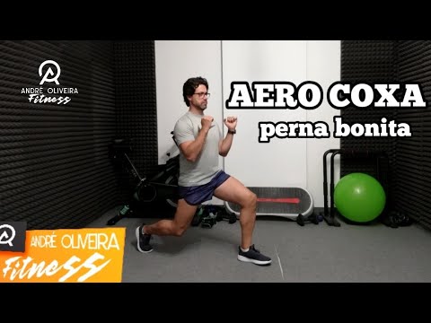 AULÃO AO VIVO - Aero Coxa queima e tonifica