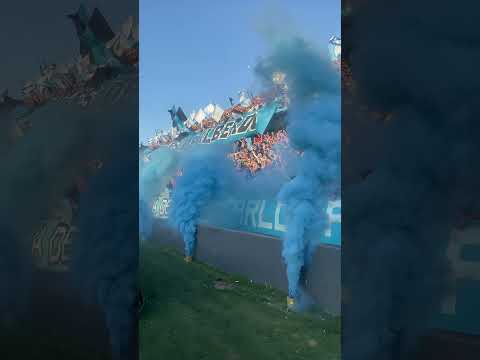 "RECIBIMIENTO de la Hinchada de #BELGRANO vs Unión y UNA FIESTA INCREÍBLE!!! " Barra: Los Piratas Celestes de Alberdi • Club: Belgrano