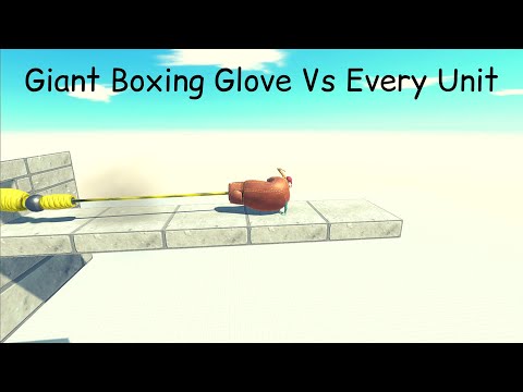 #Shorts | Giant Boxing Glove Vs Every Unit ARBS |Animal Revolt Battle Simulator