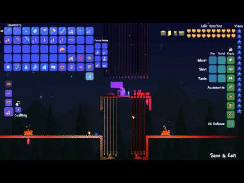 Terraria With Brian! Ep58 - Pumpkin moon progress!