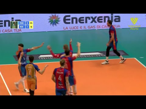 Vero Volley Monza vs. Verona Volley - FIVB - Super Liga - Match Highlights