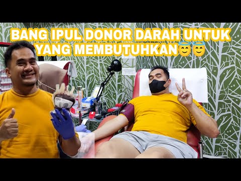 ALLHAMDULILLAH AKHIRNYA BISA DONOR DARAH