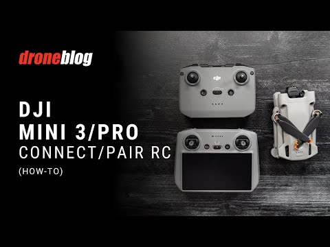DJI Mini 3 / Mini 3 Pro Connect/Pair RC