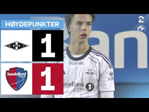 Rosenborg 1 - 1 Sandefjord - Høydepunkter
