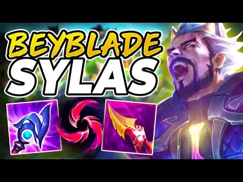 BEYBLADE SYLAS DELETES THE ENEMY HP BAR IN A MILISECOND! - League of Legends