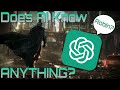 Does AI Know Anything About Arkham