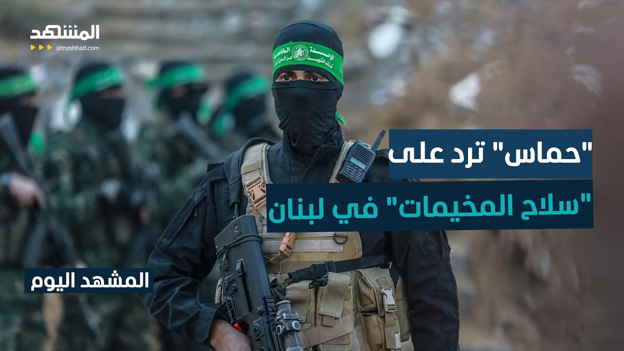 إسرائيل تقصف مخيم عين الحلوة وتتهم وسلاح المخيمات الفلسطينية - المشهد اليوم