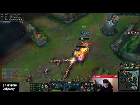 INSANE FAKER OUTPLAY ON AKALI!