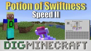 Potion of Swiftness (Speed II) in Minecraft