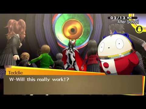 Persona 4 Golden PC - Marie & Kusumi-no-Okami Boss Fight