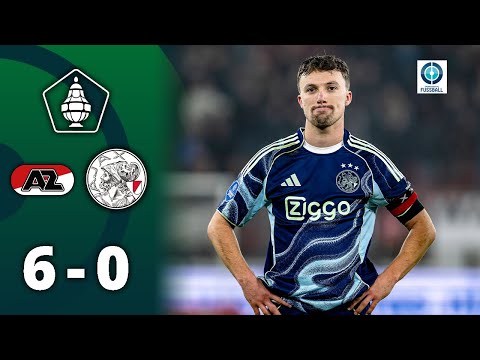 Ajax-Blamage! AZ überrollt chancenloses Amsterdam | AZ Alkmaar - Ajax Amsterdam