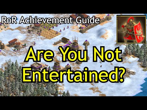 Are You Not Entertained? | AoE2: DE Return of Rome Achievement Guide