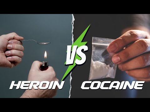 What's the difference between Heroin and Cocaine?