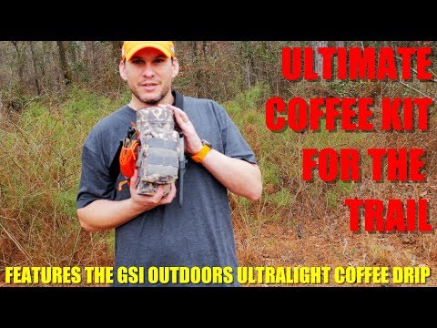 Ultimate Coffee Kit for the Trail - Featuring the GSI Ultralight Java Drip