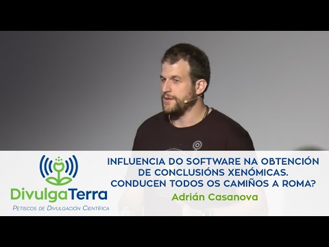 Vídeo: Influencia do software na obtención de conclusións xenómicas. Conducen todos os camiños a Roma?