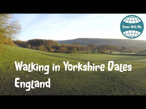 A country walk in the Yorkshire Dales, England, 'slow tv' style