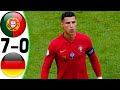 Portugal vs Germany 7-0 - All Goals and Highlights - 2024 🔥 RONALDO