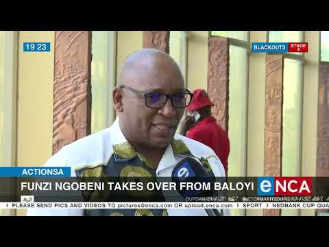 ActionSA Funzi Ngobeni takes over from Baloyi
