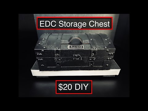 What’s inside my DIY EDC Storage Chest???