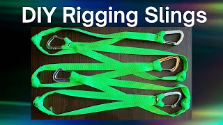 DIY Tree Rigging Slings CHEAP!