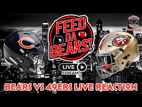Bears Look To Seal Their Playoff Seeding vs 49ers (Live Reaction) 📱