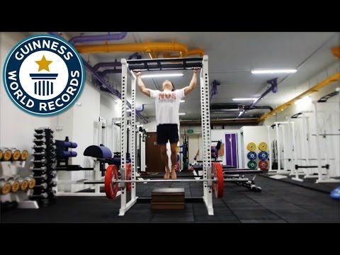 A New World Record For The Most Pull-Ups In One Minute