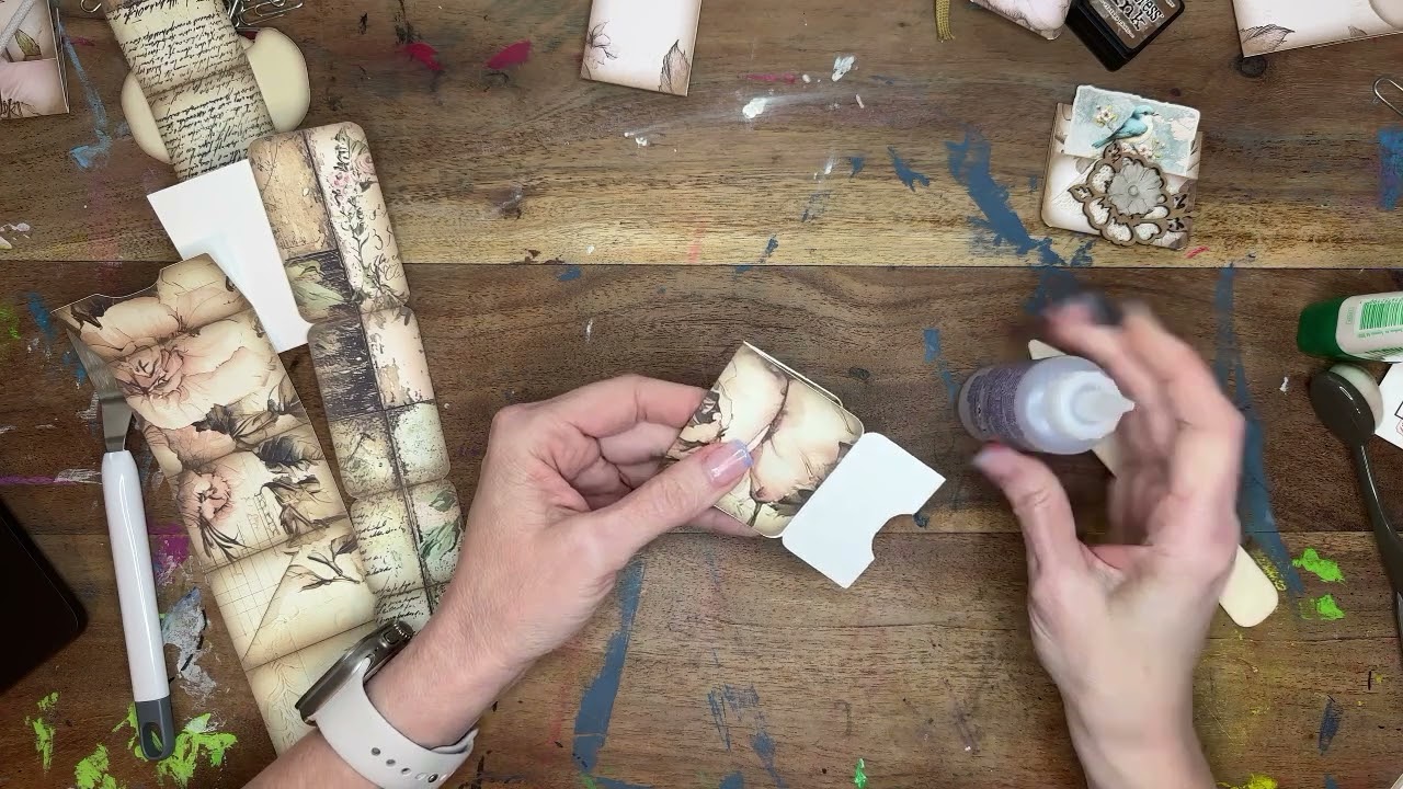 Hidden Paperclip Pockets & Tabs