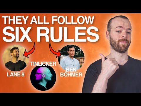 SIX rules for amazing MELODIC HOUSE songs like Lane 8, Tinlicker and Ben Bohmer, etc.