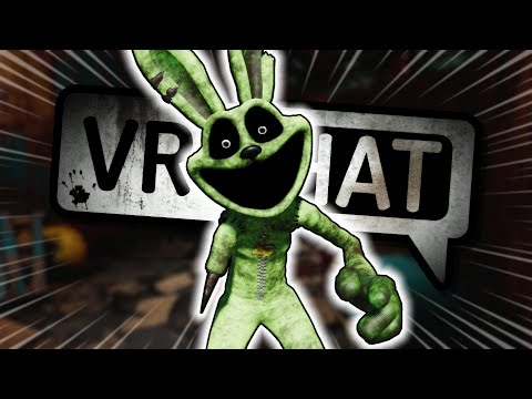 HOPPY HOPSCOTCH IS HOPPING INTO VRCHAT! | Poppy Playtime: Chapter 3 - Funny moments -