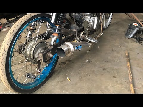 kenalpot kompetisi dos muffler racing original kota jogja riview