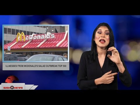 Illnesses from McDonald’s salad outbreak top 500 (ASL - 8.24.18)