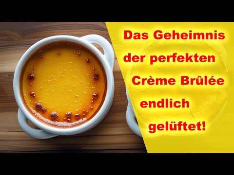 Klassisches Crème Brûlée mit Madagaskar Vanille