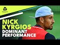 Nick Kyrgios Puts On a Clinic vs Carreno Busta! | Halle 2022 Highlights