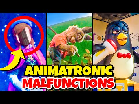 Top 10 Disney Fails & Animatronic Malfunctions Pt 11