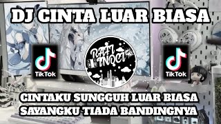 Download lagu DJ CINTA LUAR BIASA VIRAL TIK TOK TERBARU mp3