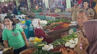 Pantau Harga di Pasar Keraton, Sekda Tapin Akui Ada Kenaikan Harga Komoditas Sayuran