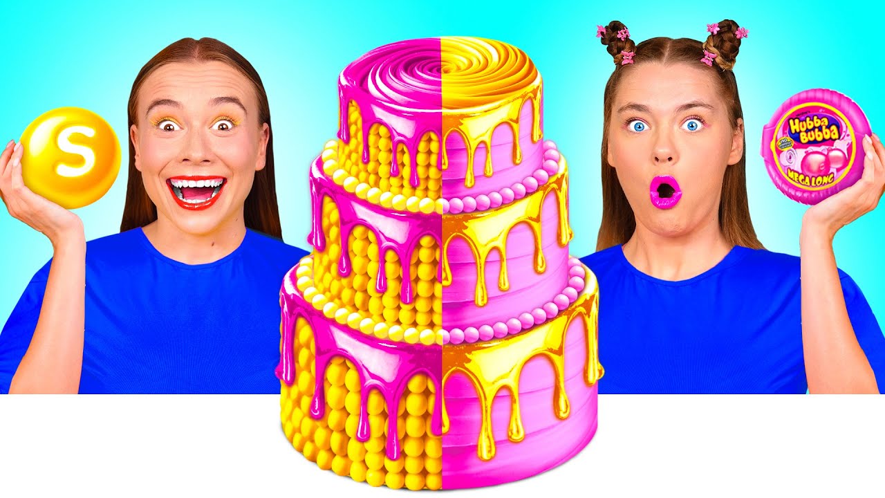 Cake Decorating Challenge | Fantastic Food Hacks by BaRaDa Challenge