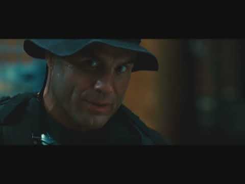 Trailer frame with rapid montage; end-credits energy dovetails with Thin Lizzy’s crowd-pleaser
