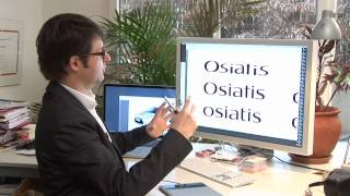 Film Métier et Typographie de Marque OSIATIS - Production EiKOS