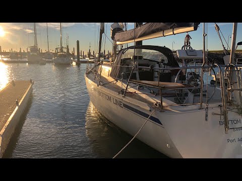 Sailing Vessel The Bottom Line - Single handed to Pt Vincent