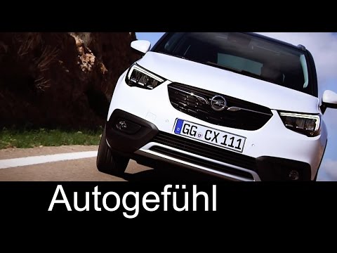 All-new Opel Vauxhall Crossland X Trailer Preview - Autogefühl