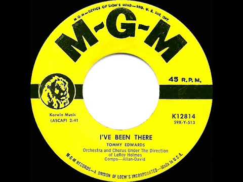 1959 HITS ARCHIVE: I’ve Been There - Tommy Edwards