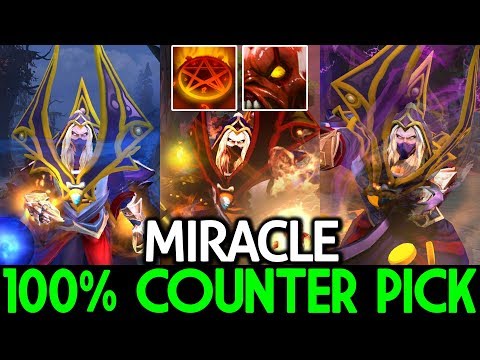 Miracle- [Invoker] VS Doom & Lifestealler ► 100% Counter Pick 7.14 Dota 2