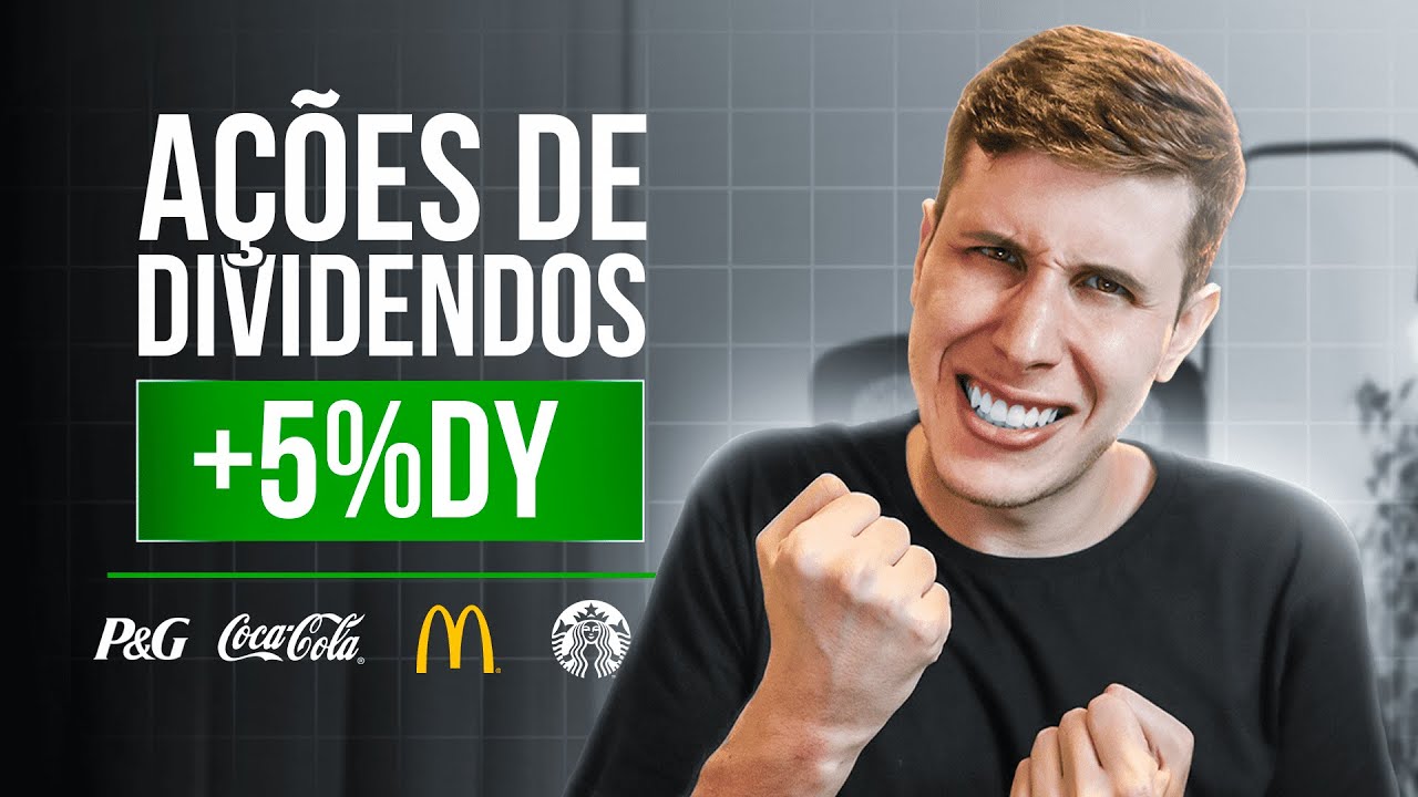 TOP 5 Ações de Dividendos que pagam acima de 5% em dólar