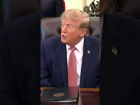 Trump dice que España no hace nada con la entrada de personas en Ceuta «No sé dónde viven» #shorts