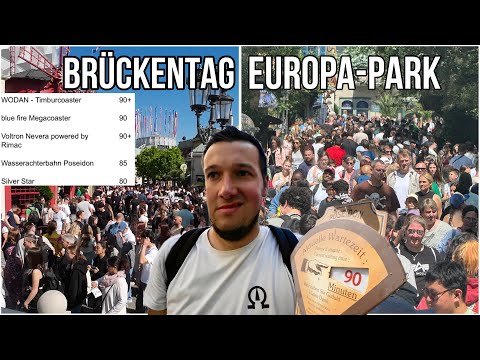 EUROPA-PARK und BRÜCKENTAG! Der jährliche Wartezeiten-Wahnsinn im Freizeitpark |Epfan95 Videoblog|