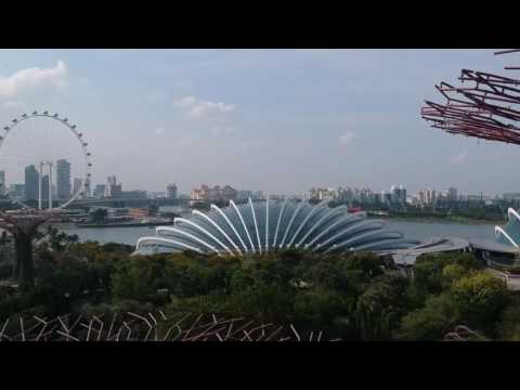Singapore view by a tiny Spark