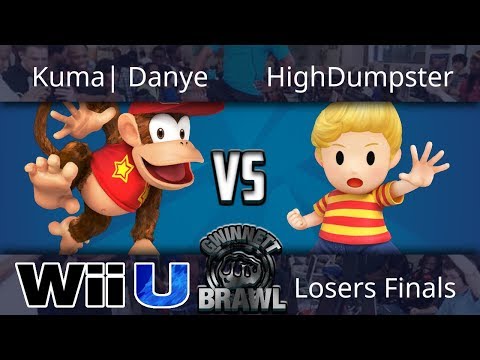 Gwinnett Brawl August 2018 - Kuma| Danye (Diddy) vs HighDumpster (Lucas) - Smash 4 Losers Finals