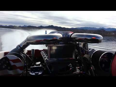 Drag and ski boat