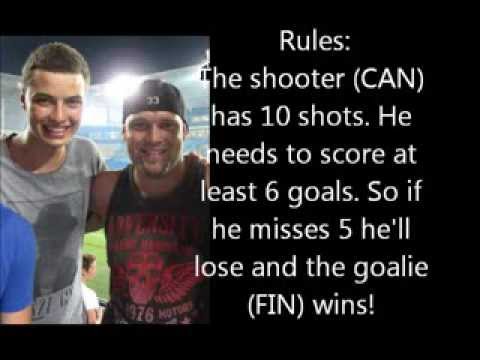 Finland vs. Canada in soccer challenge